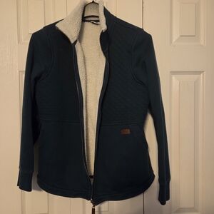 LLBean Teal Quilted Jacket